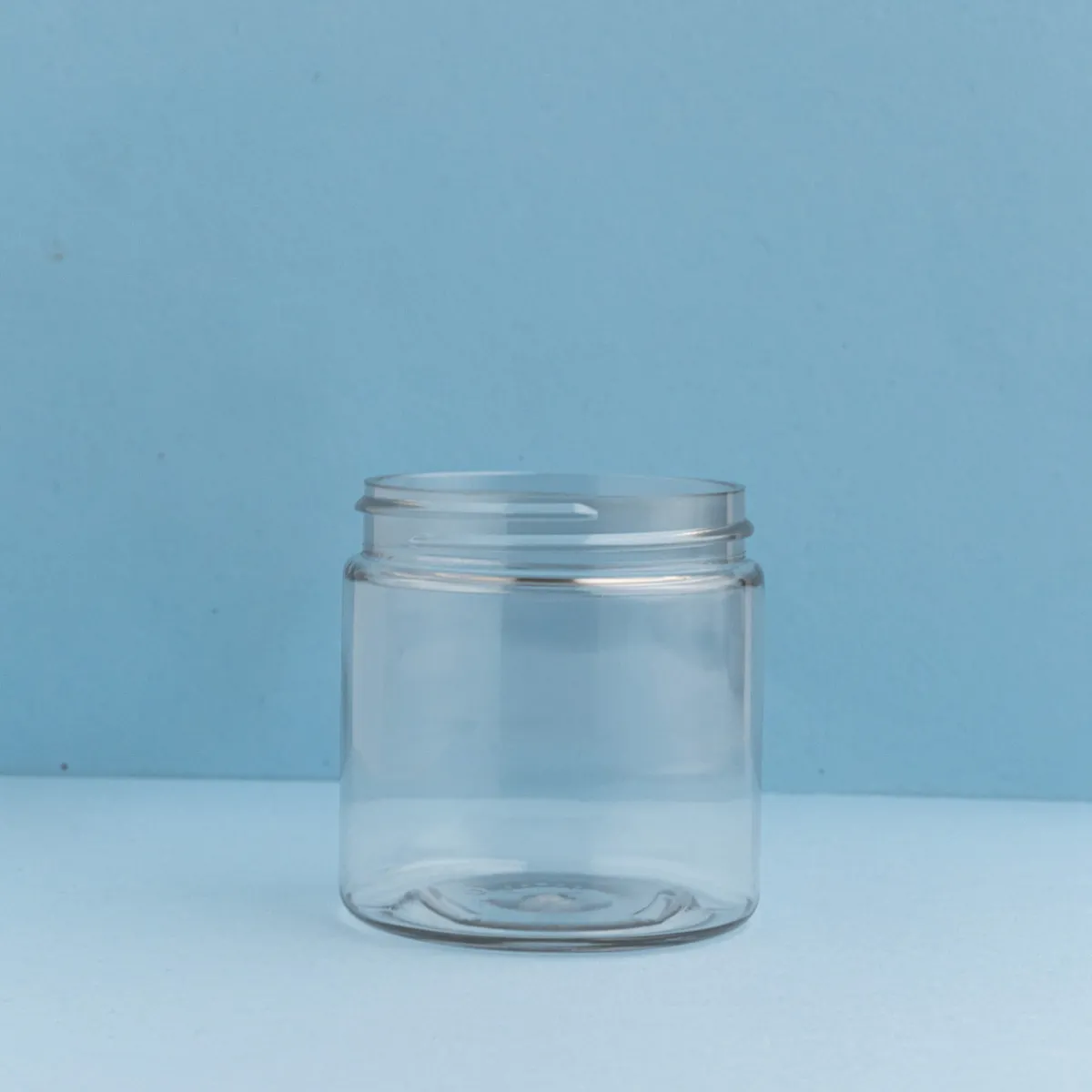 Nature's Garden 4 oz. Clear PET Plastic Cosmetic Jar Best