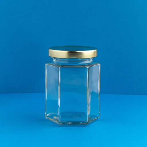 Nature's Garden 6.5 oz. Glass Hexagon Candle Jar Sale
