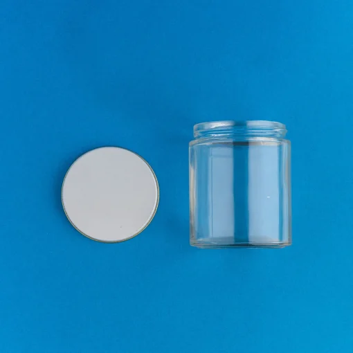 Nature's Garden 6 oz. Straight Sided Glass Jars With White Lids Best