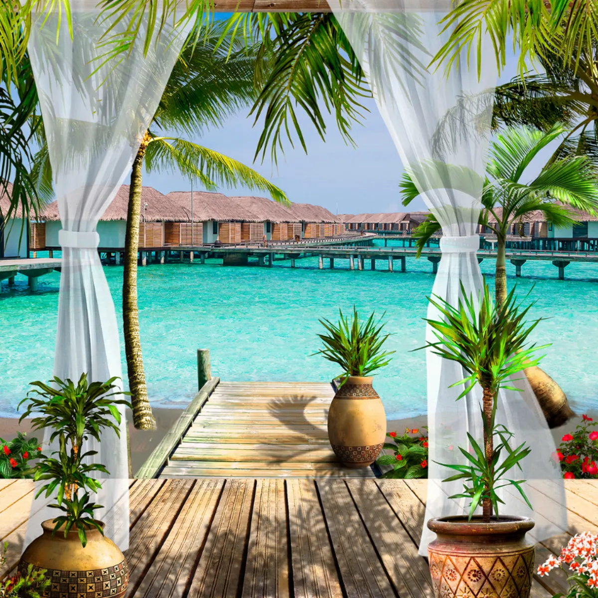 Nature's Garden Coastal Paradise Fragrance Oil Hot