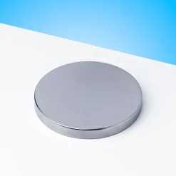 Nature's Garden Flat Metal Candle Jar Lid - Silver Sale