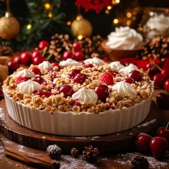 Nature's Garden Holiday Cherry Crumble Fragrance Oil Hot