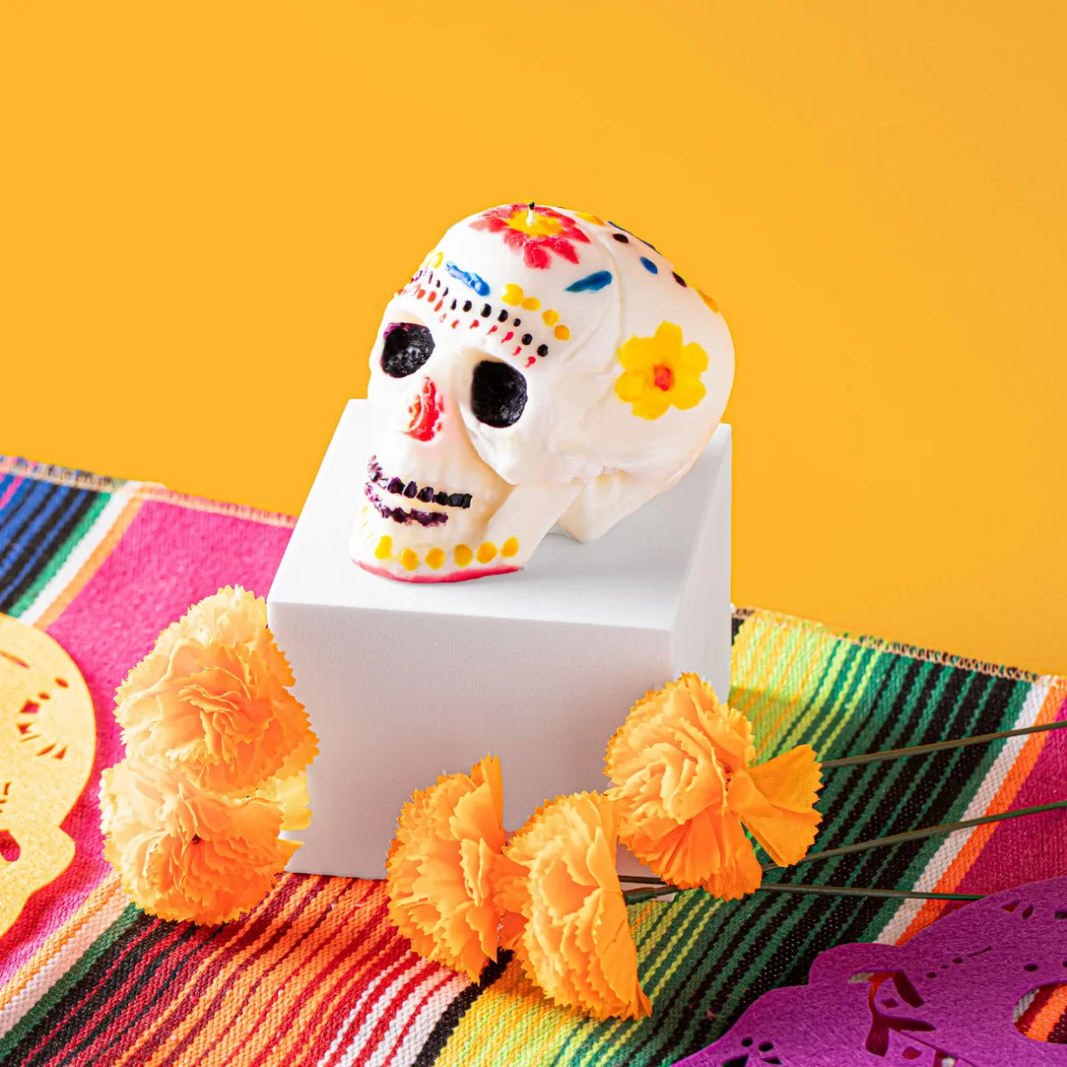 Nature's Garden Skull Candle Kit Online